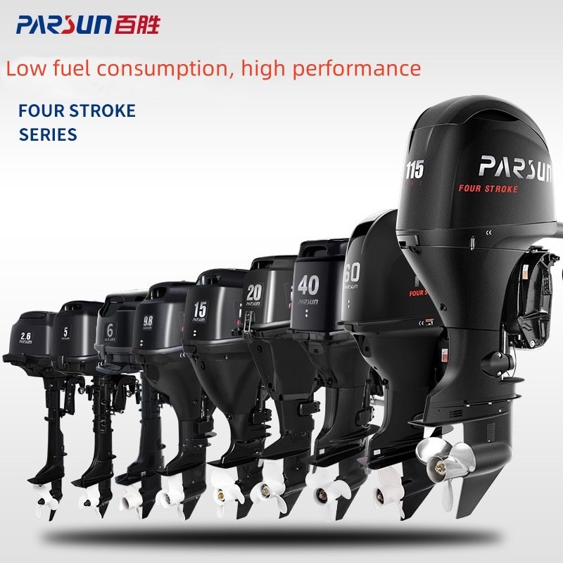 Hot Product Gasoline Parsunn Boat Engine 2 Stroke 90hp Outboard Motor