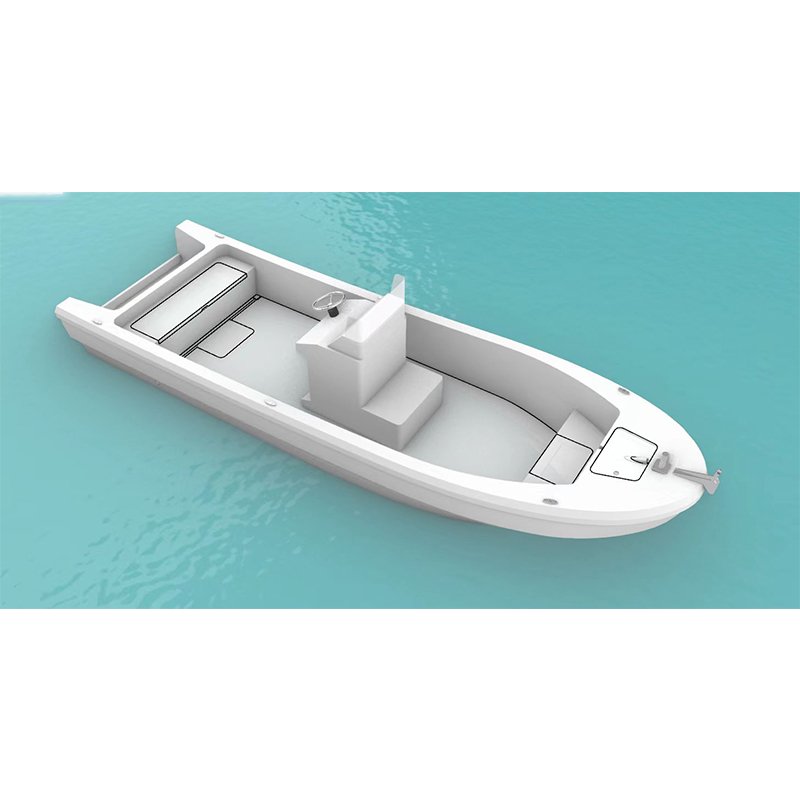 Cheap 7.2m/23ft New Working Fishing Boat Quality Time with Family Outboard Engine for Fishing