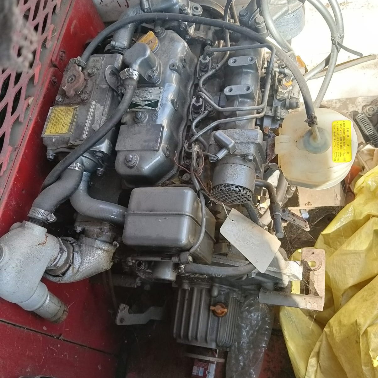 25 HP Diesel Inboard Engine Ready for Export Used Boat Engine Reclaimed From Life Boat for Running Conditions