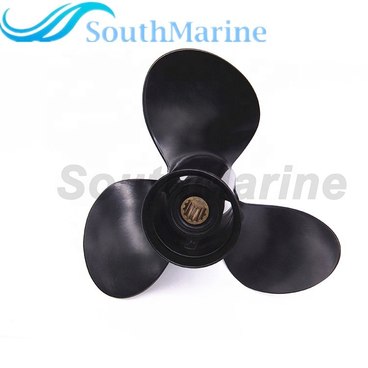Outboard Motor Aluminum Alloy Propeller 11 5/8x11-R for Suzuki / Yamaha / Honda / Tohatsu 40HP 50HP 55HP Boat Engine
