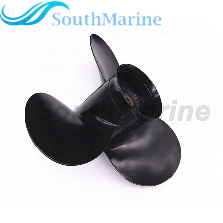 Outboard Motor Aluminum Alloy Propeller 11 5/8x11-R for Suzuki / Yamaha / Honda / Tohatsu 40HP 50HP 55HP Boat Engine