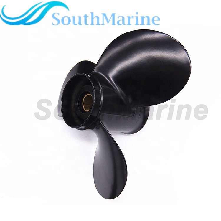Outboard Motor Aluminum Alloy Propeller 11 5/8x11-R for Suzuki / Yamaha / Honda / Tohatsu 40HP 50HP 55HP Boat Engine