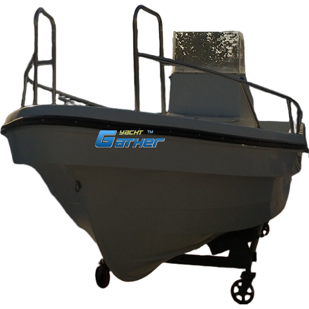 Factory Sell Offshore 6.8m/22ft High Speed Cruiser Motor Fiberglass Hull Fishing Panga Boat for Sale
