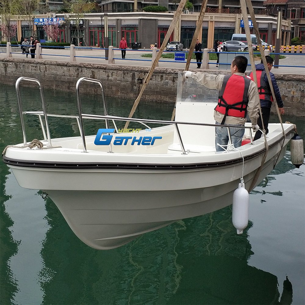 Factory Sell Offshore 6.8m/22ft High Speed Cruiser Motor Fiberglass Hull Fishing Panga Boat for Sale