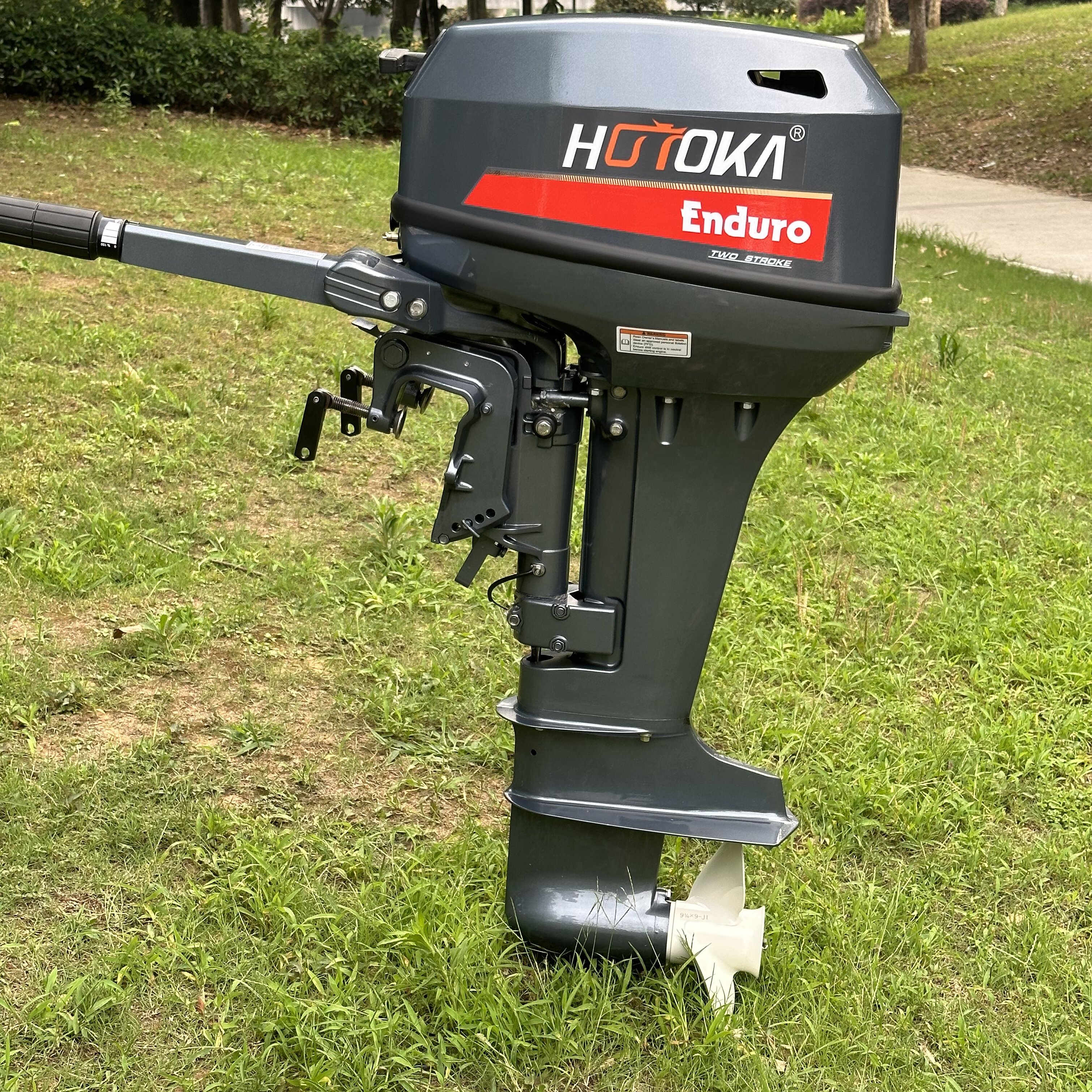 HOTOKA Long Shaft Outboard Engines 2 Stroke 4 Stroke Boat Engine 3HP/3.5HP/5HP/9.9HP/15HP/30HP/40HP Marina Outboard Boat Motor