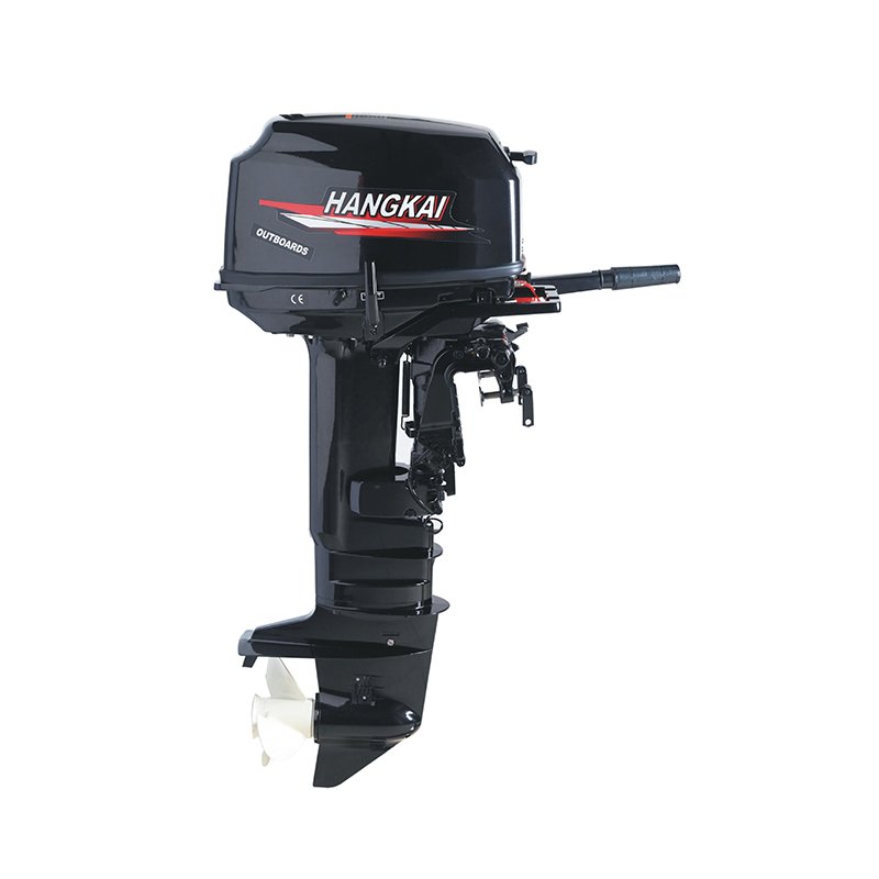 HangKai Long Shaft 2 Stroke 30hp Outboard Motor Boat Engines Two Cylinder Marine Boat Engine