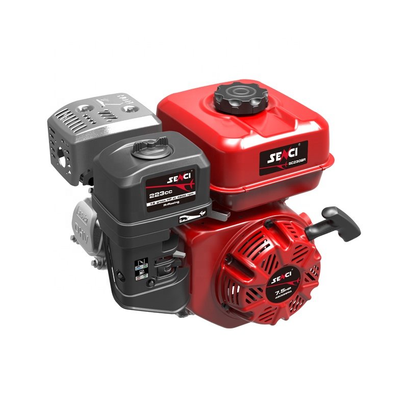 China Supplier SENCI Marin Gasoline Engine Single Cylinder Force Cooling Boat Engine