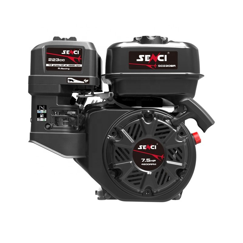 China Supplier SENCI Marin Gasoline Engine Single Cylinder Force Cooling Boat Engine