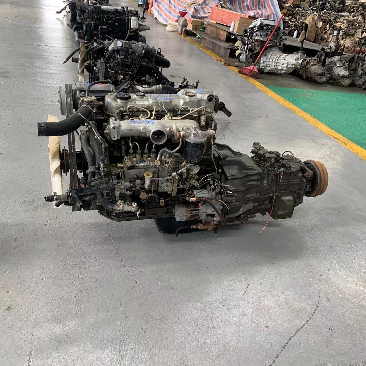 Used Diesel Engine 4D34 4 Cylinder For Mitsubishi Trucks, Boats