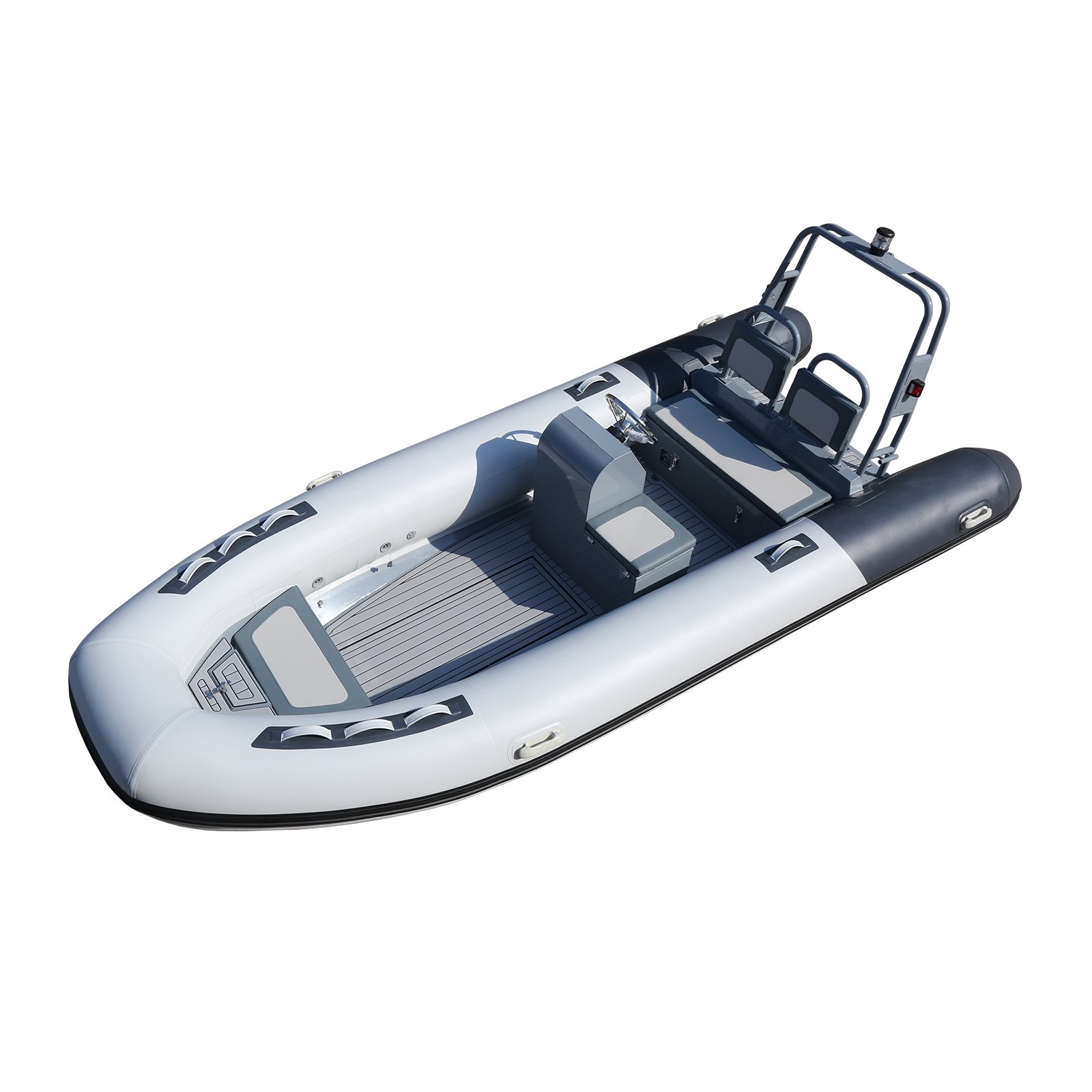 CE Rib 480 Inflatable Fishing Jet Boat with Engine for Outdoor Drifting Rowing Yacht Pontoon Rafting Fiberglass on Sale