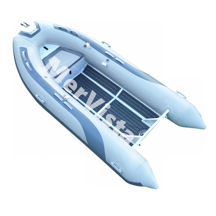 France High Quality PVC Zodiac Inflatable Boat with Aluminum Floor for Fowing Fishing