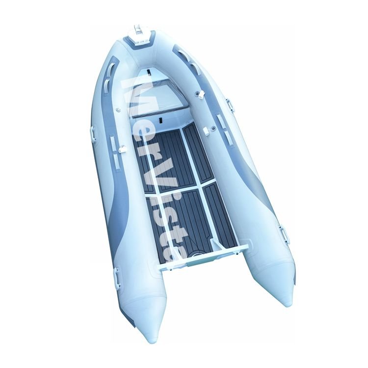 France High Quality PVC Zodiac Inflatable Boat with Aluminum Floor for Fowing Fishing