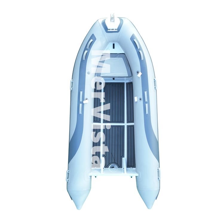 France High Quality PVC Zodiac Inflatable Boat with Aluminum Floor for Fowing Fishing