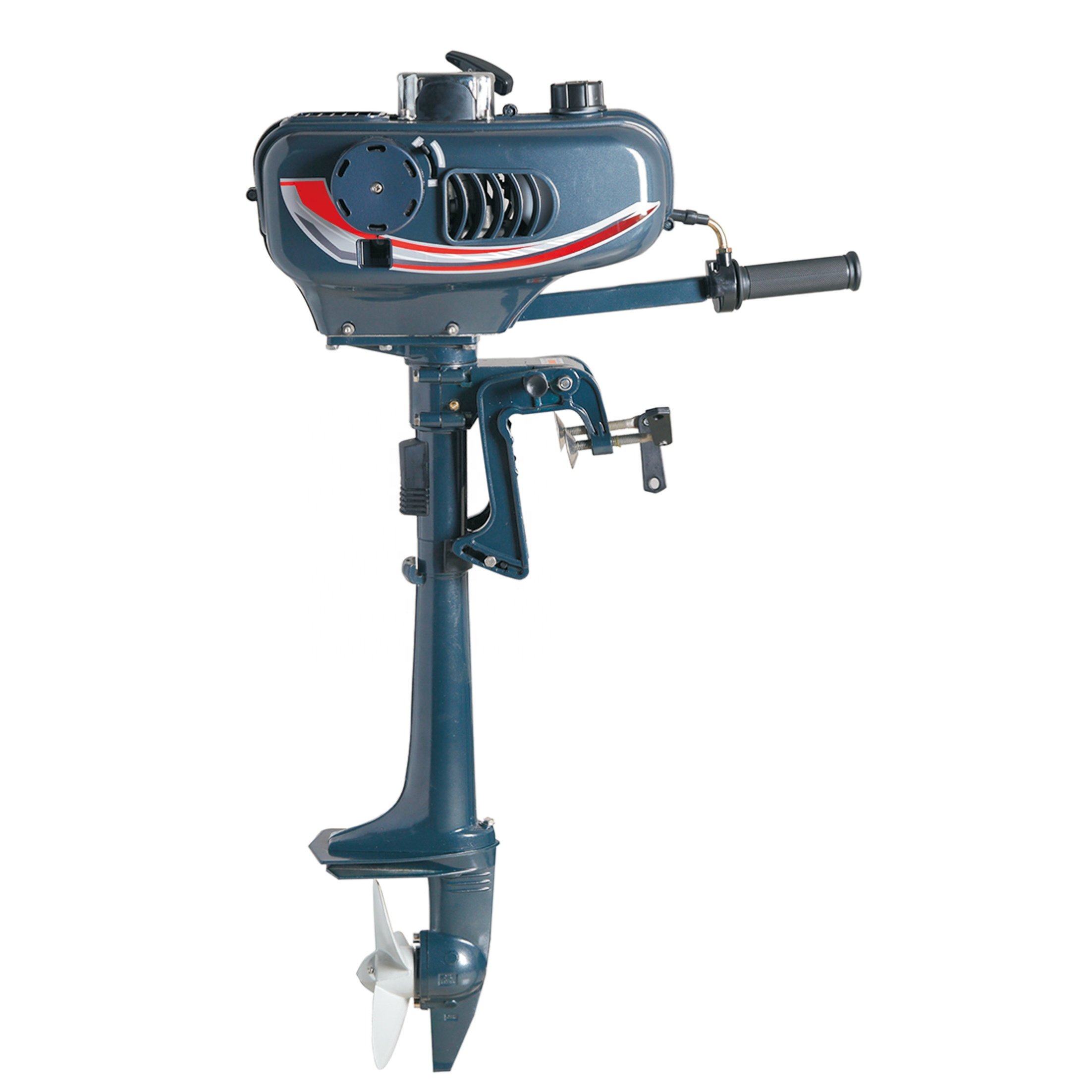 HANGKAI 3.5HP Heavy Duty Boat Motor 2 Stroke Outboard Motor Boat Engine With Air and Water Cooling System Motor Fuera De Borda