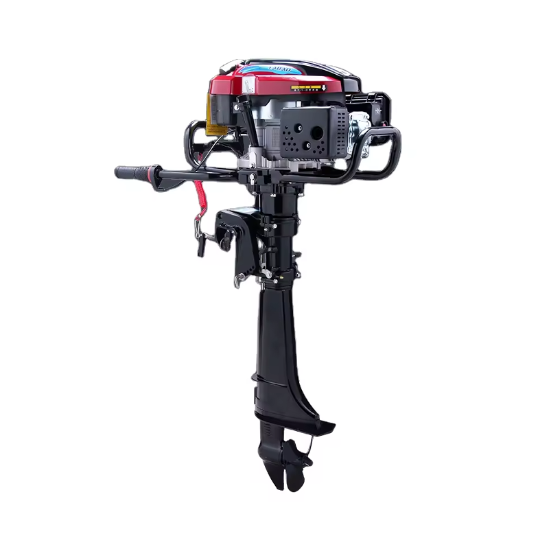 Hangkai Short Shaft 4 Stroke Electric Starter Outboard Motor 8 hp Outboard Motor Boat Engine Outboard hp