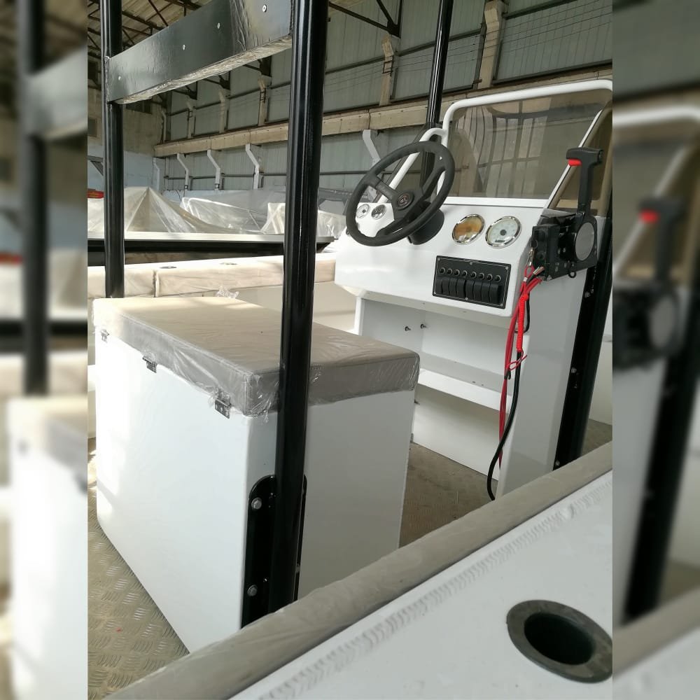 19 Foot Aluminum Boat Small Sail Boat Small Jet Boat Speed