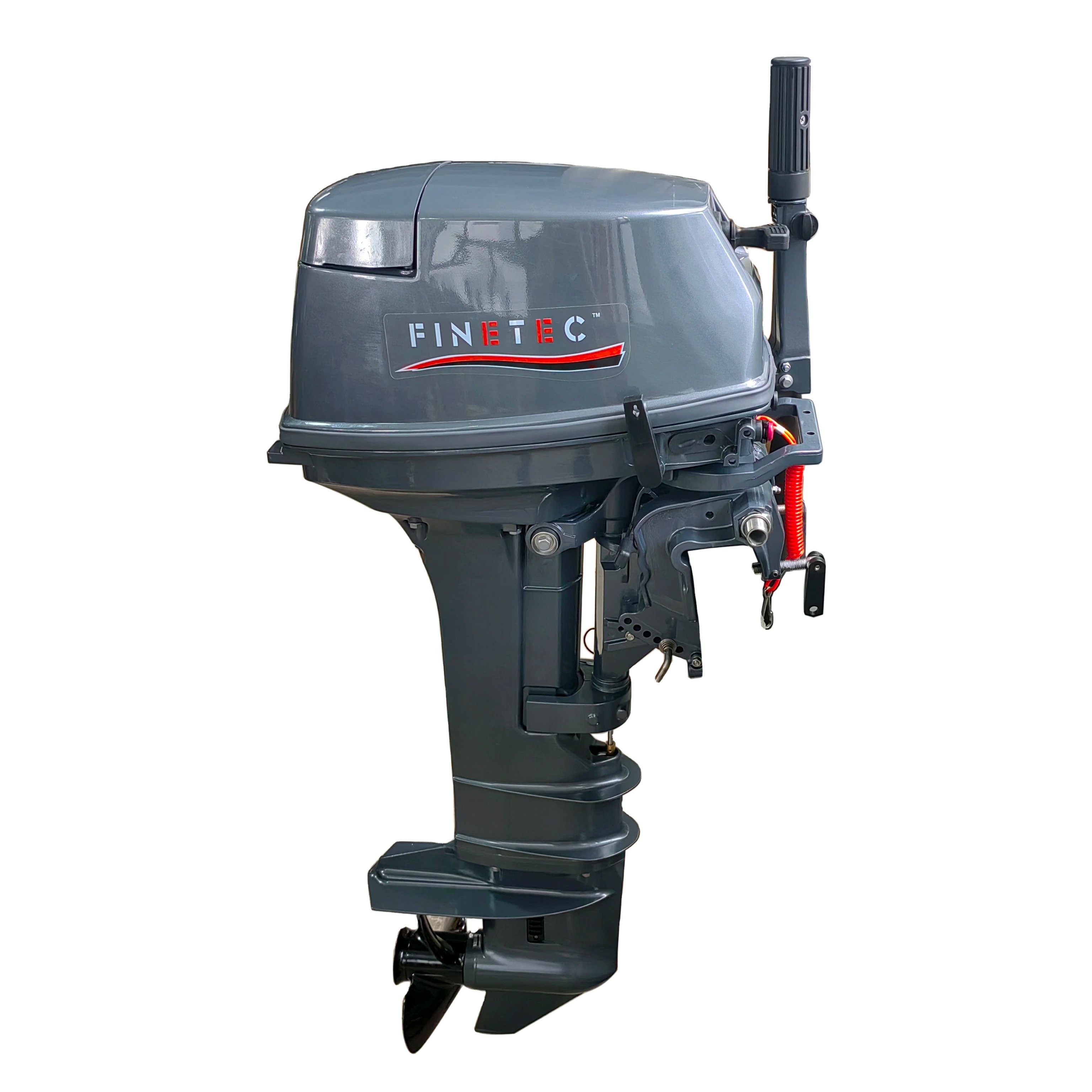 Long Shaft Outboard Motor 18 HP 20 HP Water Cooling Aluminum Boat Engine in the Sea