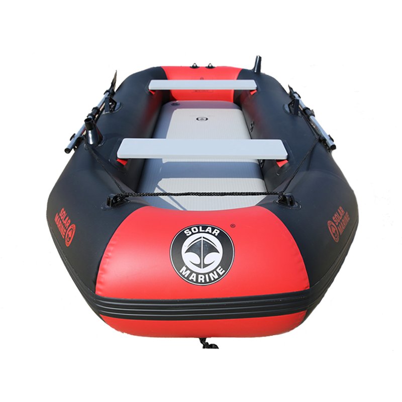 Solarmarine PVC Inflatable Belly Boat River Fishing Kayak Lure Dinghy Rowing Boat Fishing Vessel Can Install the Outboard Engine