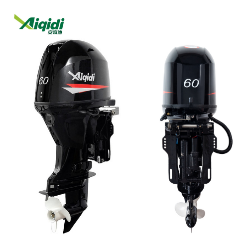 AIQIDI Aussenborder Benzinmotor 50PS 60PS 4-Takt Bootsmotor Outboard Motor