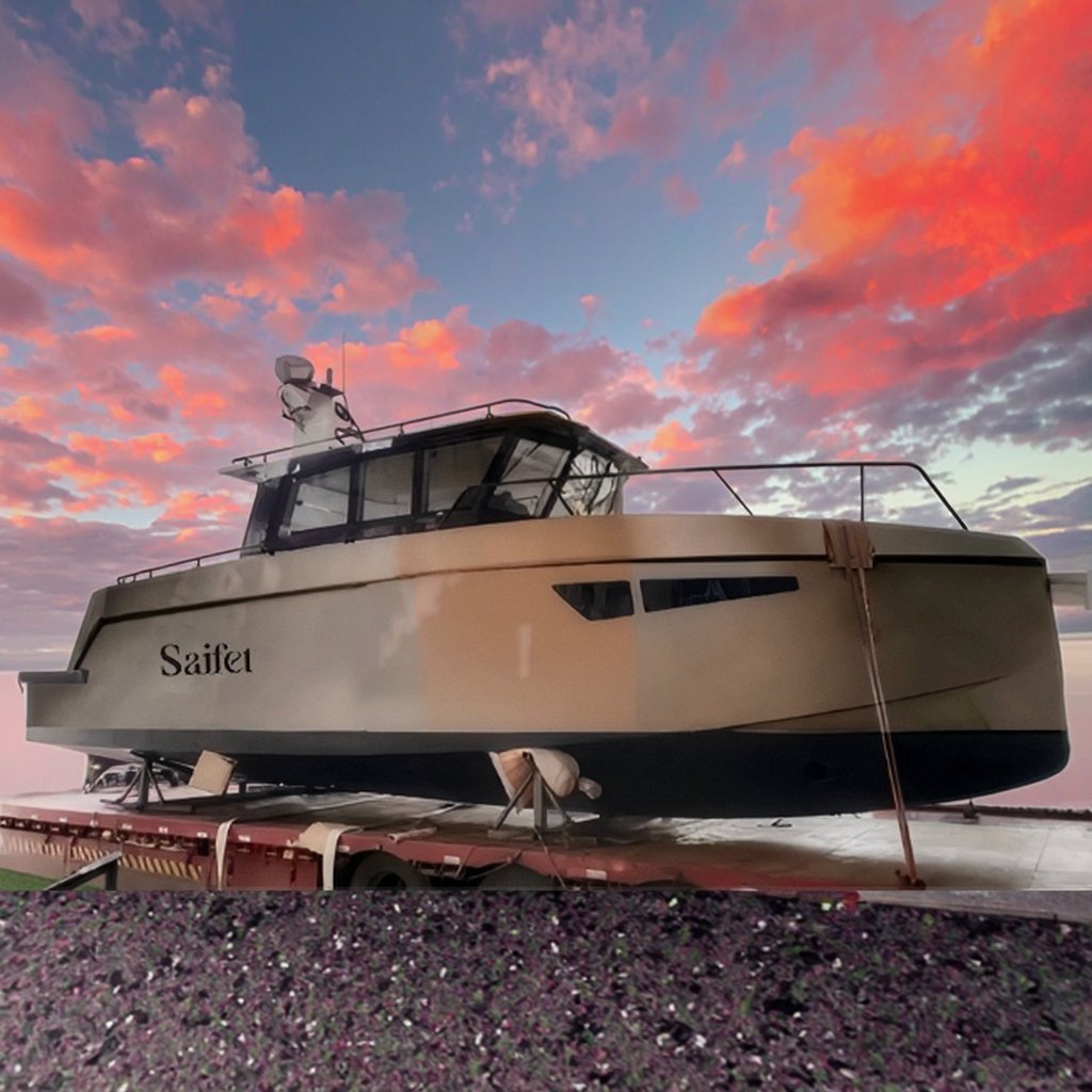 10.66m 35ft Customized High Quality Aluminum Luxury Sport Yacht/boat