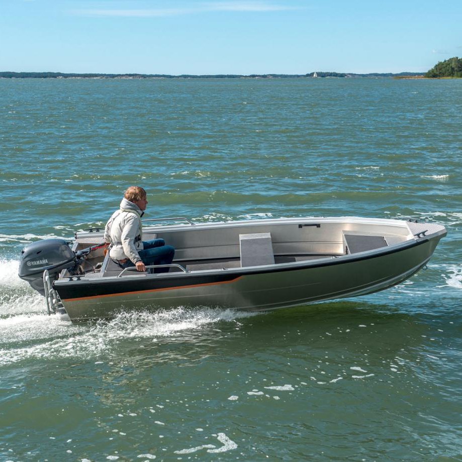 Kinocean Lightweight Speed Aluminum Boat With Center Console
