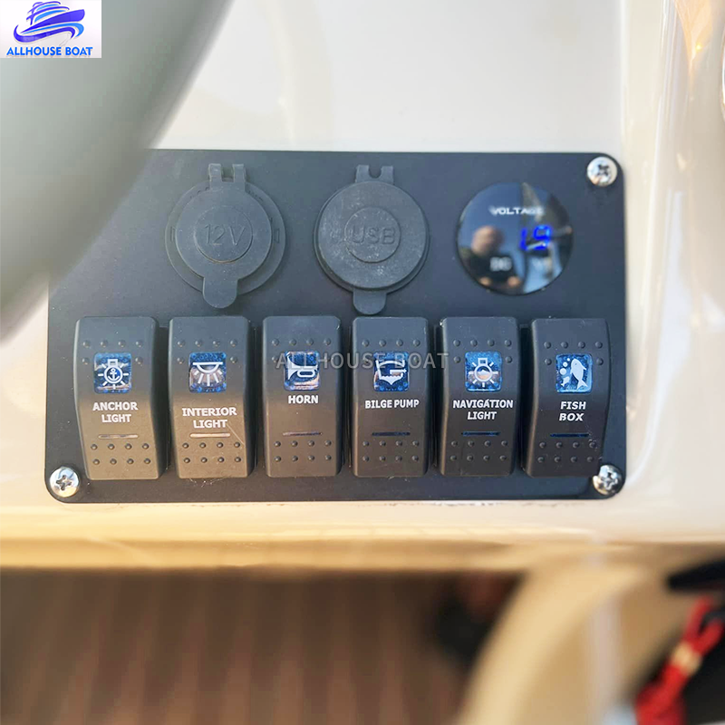 Factory Direct New Luxury Sport Speed Floating Pontoon Boat for Business and Family