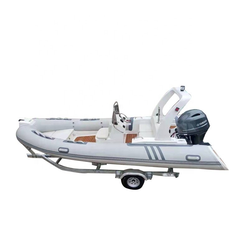 17.4ft 5.3m Fiberglass Fishing Boat Small Luxury Yacht Cabin Cruiser Yacht Luxury Boat with Engine