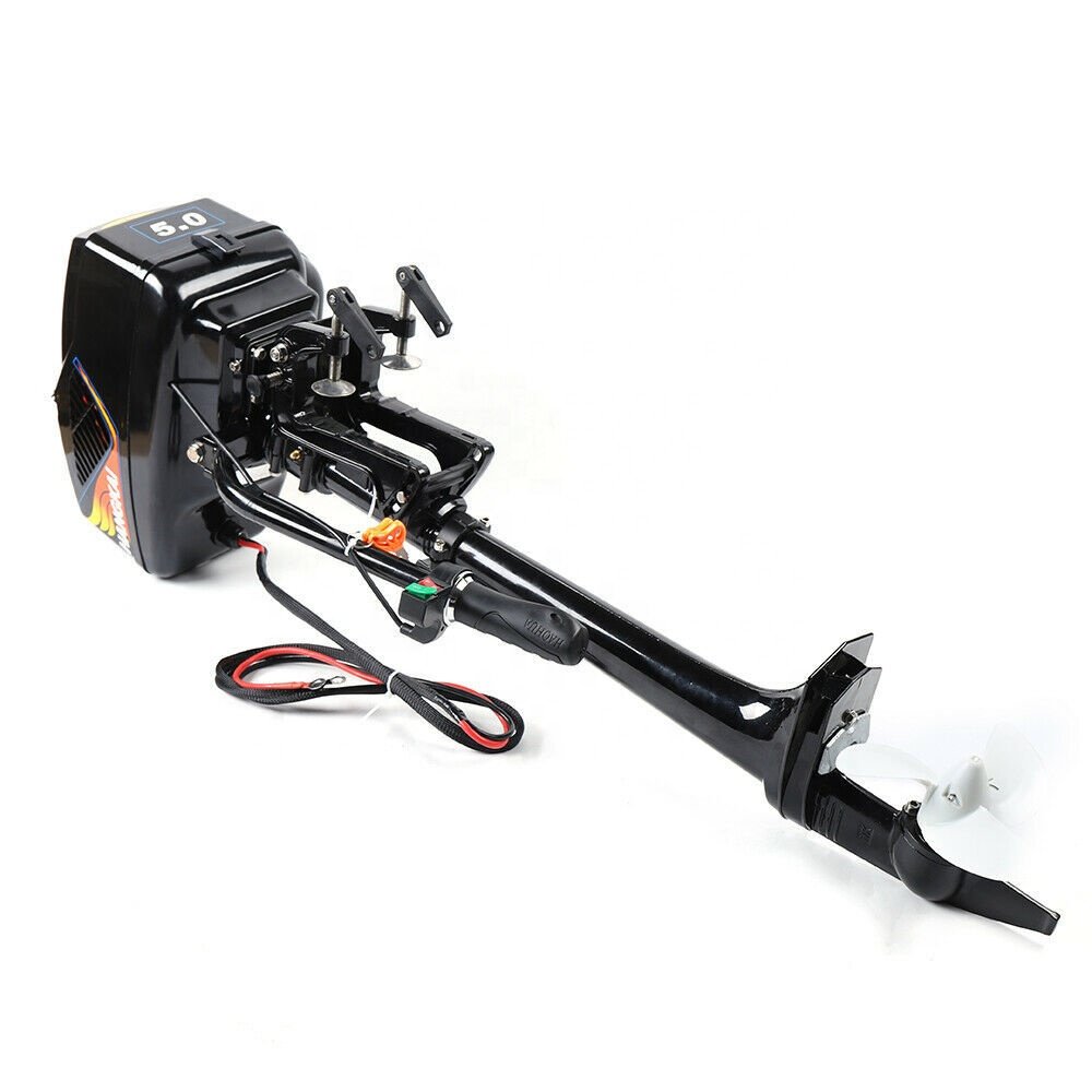HANGKAI 1200W 48V Brushless Electric Outboard Motor Inflatable Fishing Boat Engine Motor De Barco