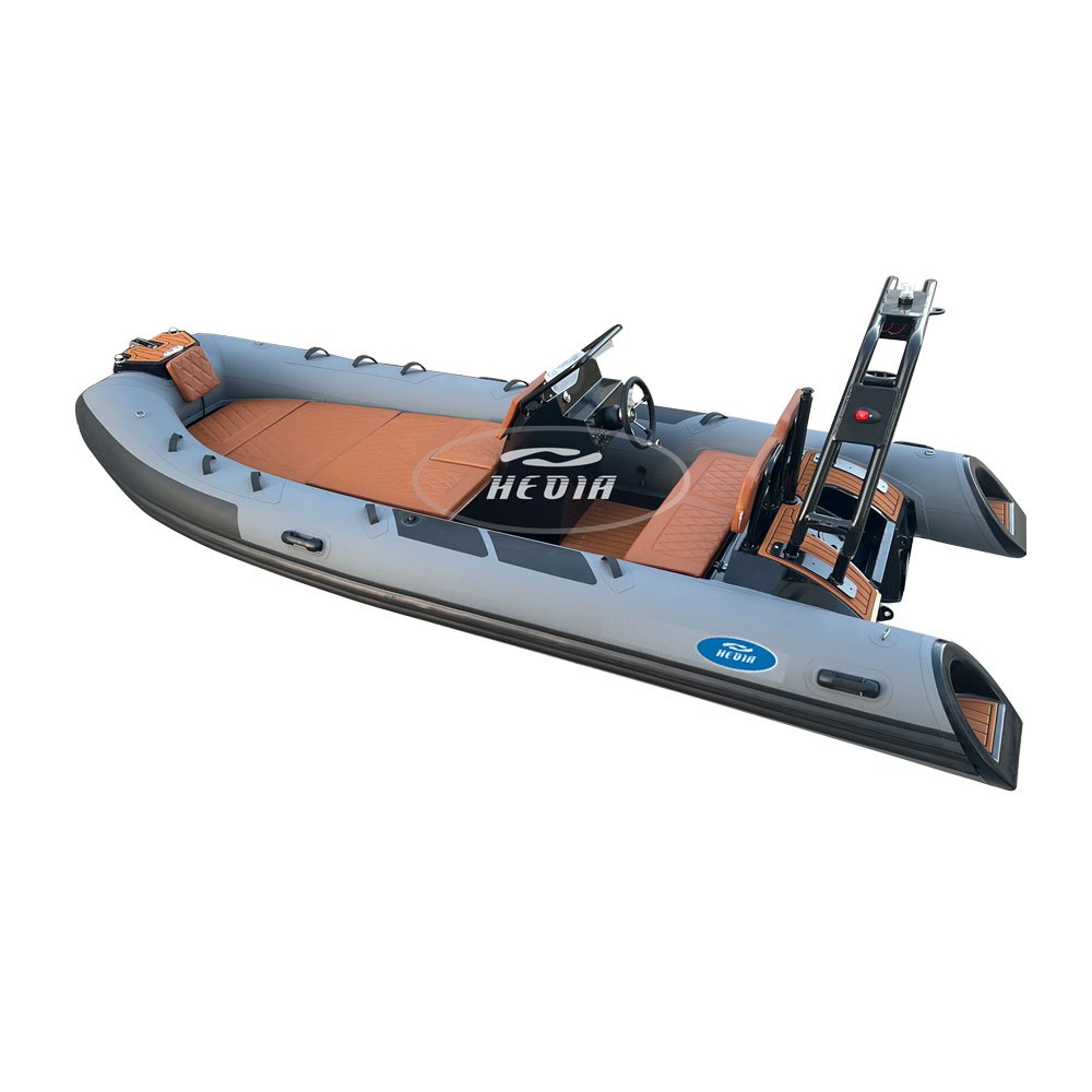 Rib 480 Orca Aluminum Dinghy Model 480c Rib Boat with Engine