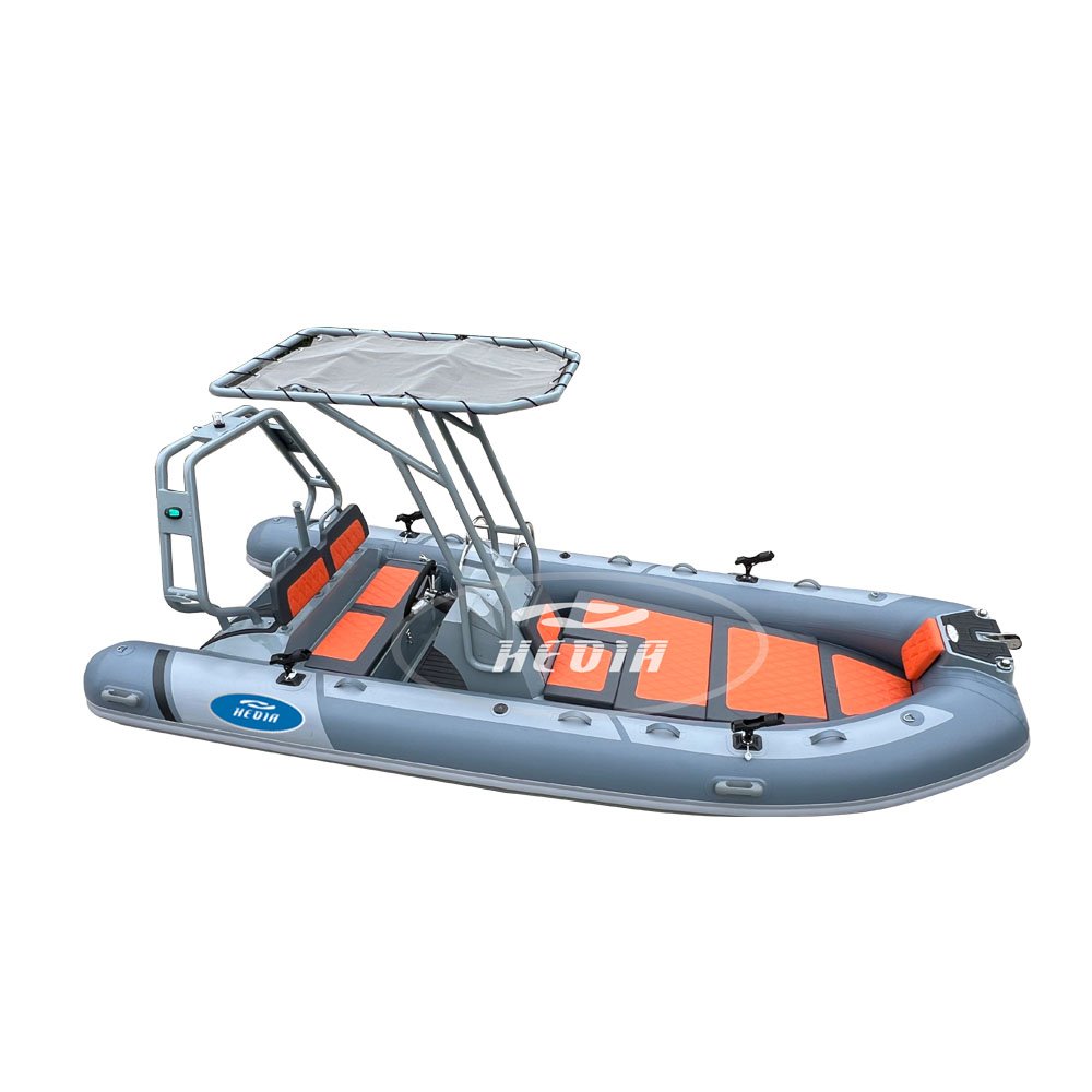 Rib 480 Orca Aluminum Dinghy Model 480c Rib Boat with Engine