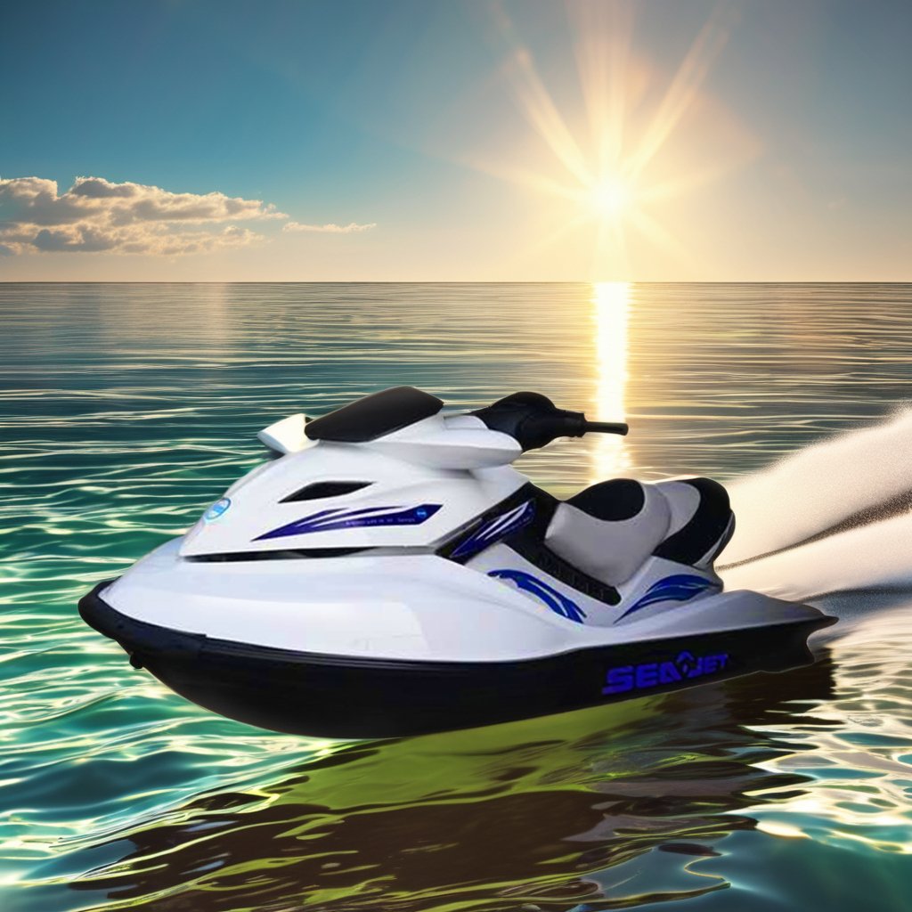 Hison Wholesale Custom Sales Jet Ski Speed Boat with 4 Stroke Fiberglass Engine Diving Board Customizable Options Available