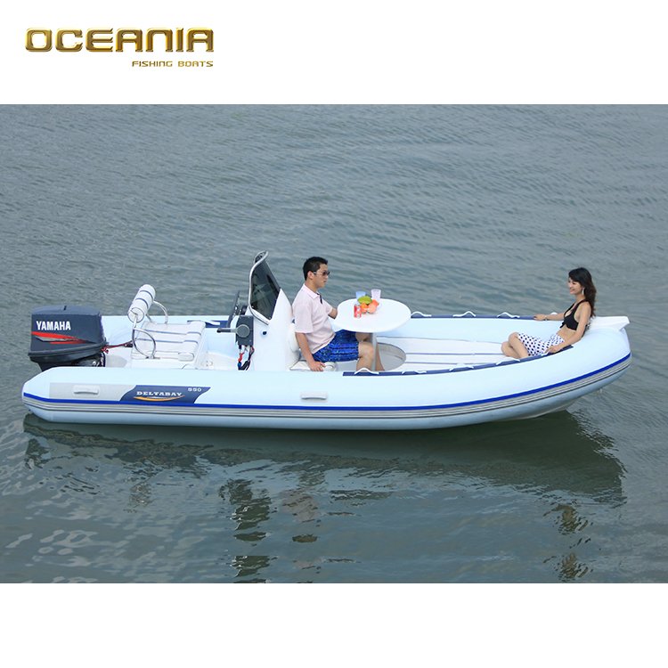 RIB 550 Rigid Inflatable Boat Hypalon with Engine for Sale