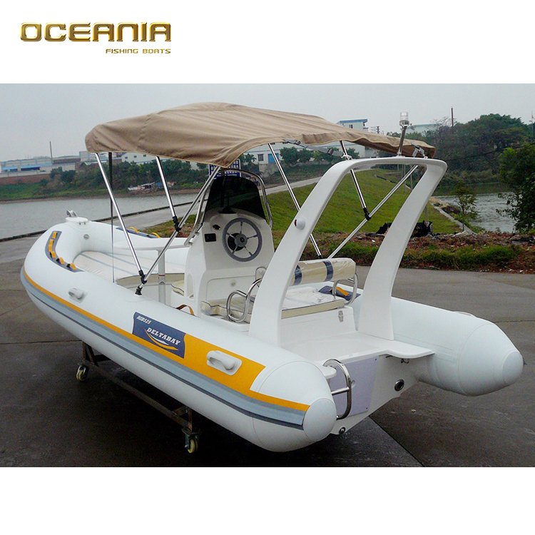 RIB 550 Rigid Inflatable Boat Hypalon with Engine for Sale