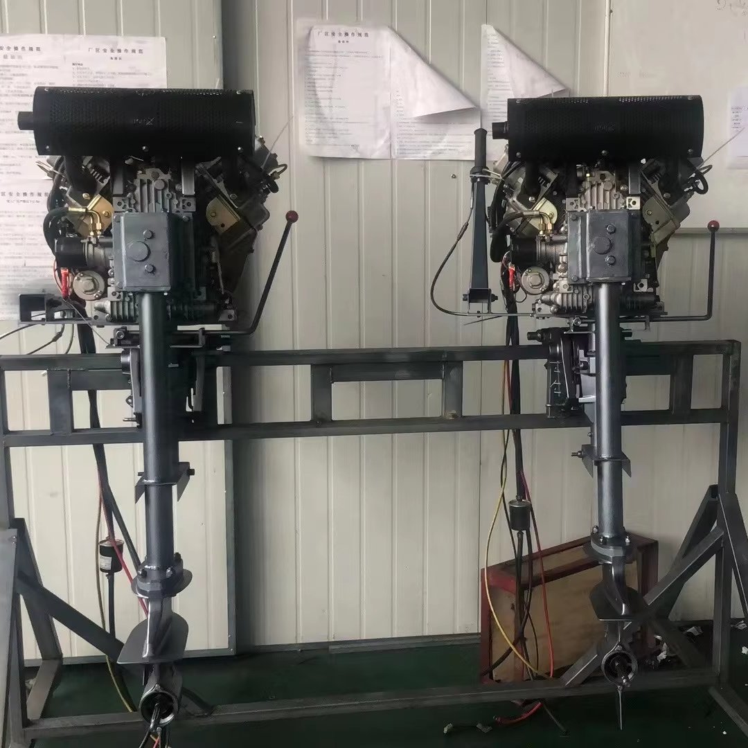High Quality 30Hp Air-Cooled 4-Stroke Diesel Outboard Durable Boat Motor Electric Start Euro 4 Emission for Home Use