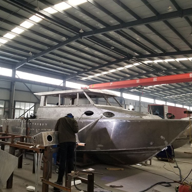 Australia Standard 10m Aluminum Yacht Luxury Boat With Inboard Engine