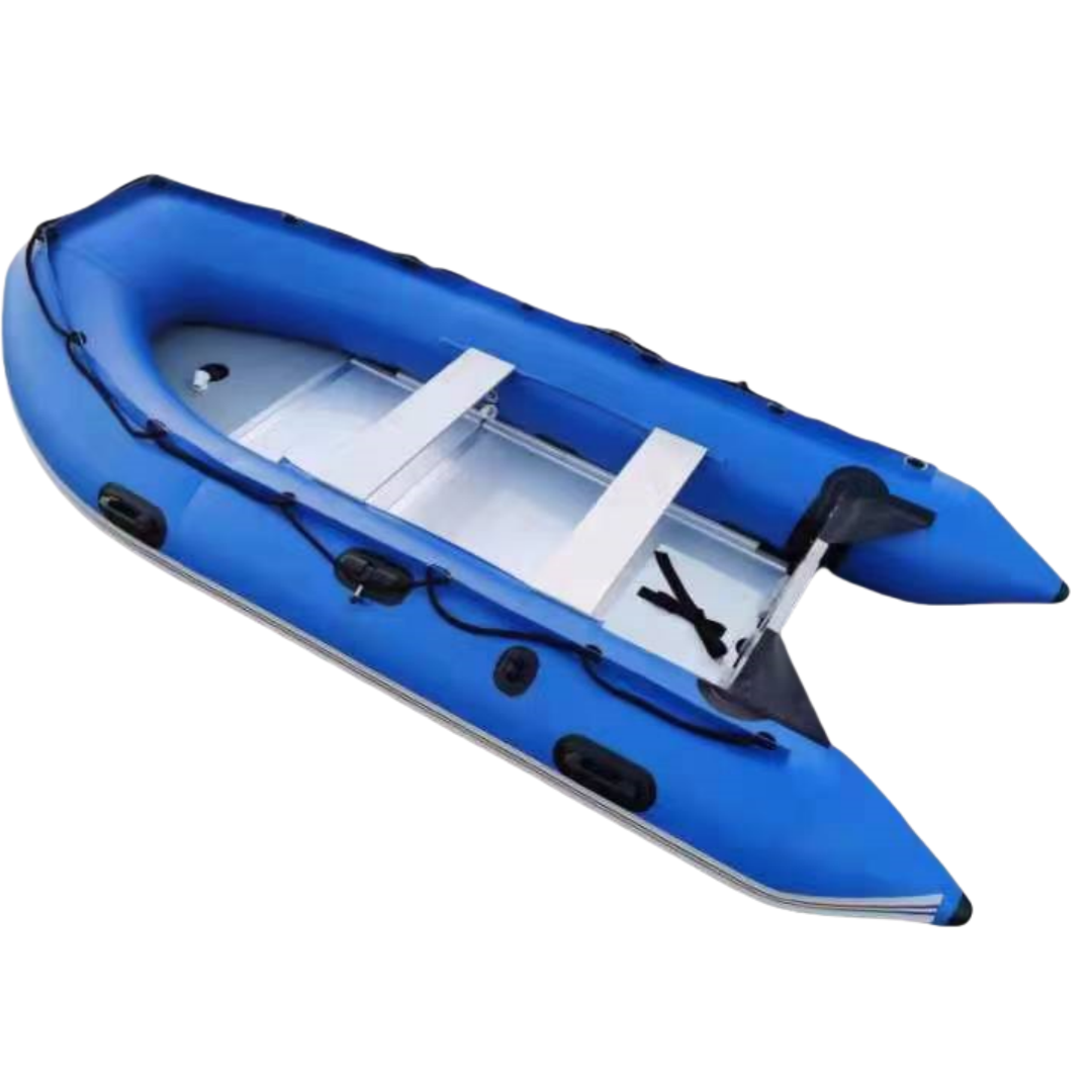 Fashion Design PVC Rowing Boats Popular Size 2m 3m 4m Sport Yacht with Inboard Engine Outboard Motor Fishing Boat