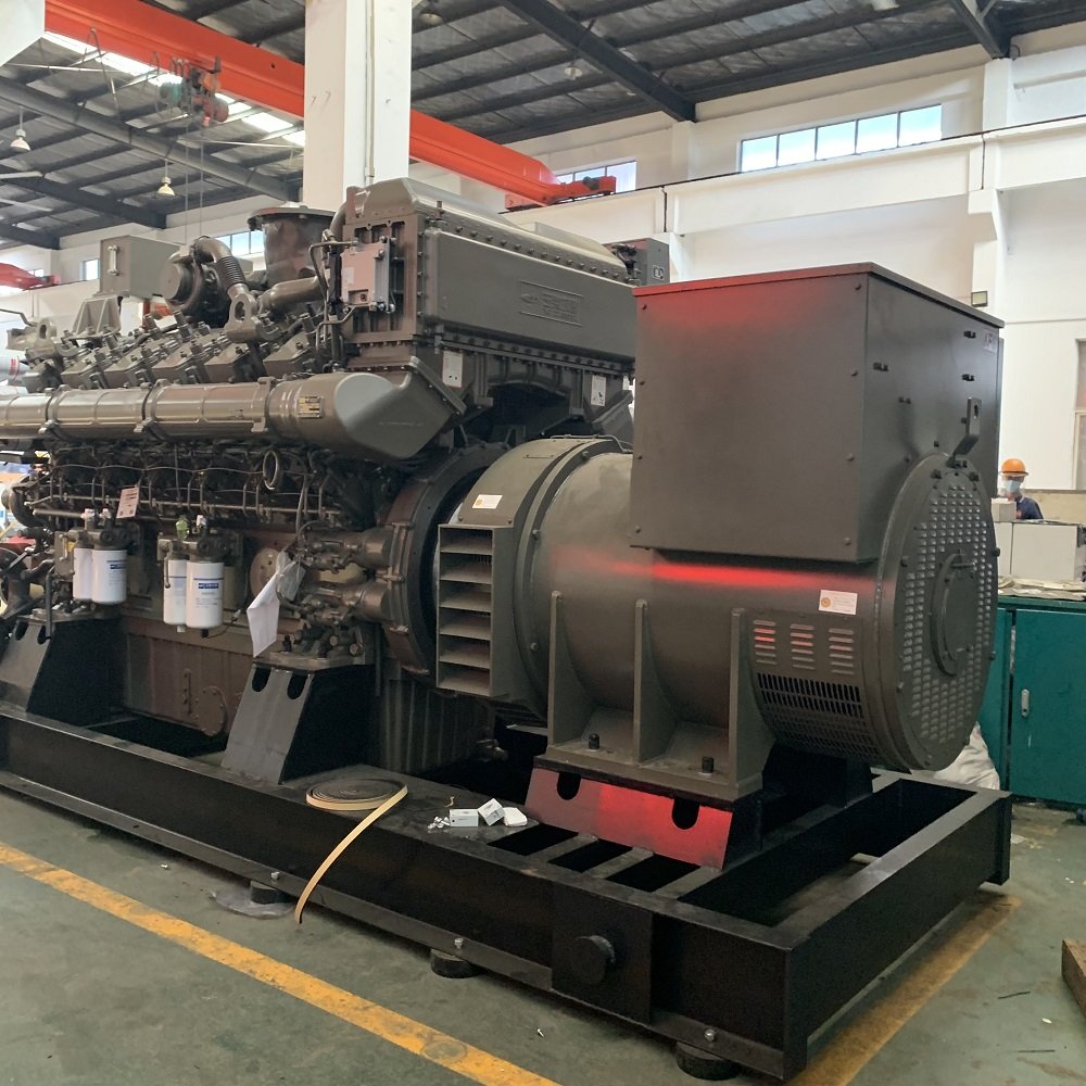 1500KVA Yuchai Engine Ship Used 1200kw Marine Diesel Generator Set For Boat