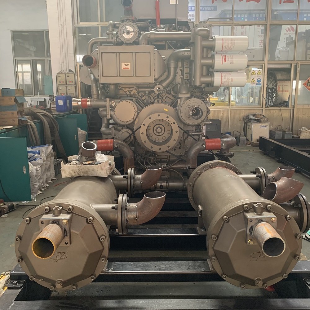 1500KVA Yuchai Engine Ship Used 1200kw Marine Diesel Generator Set For Boat