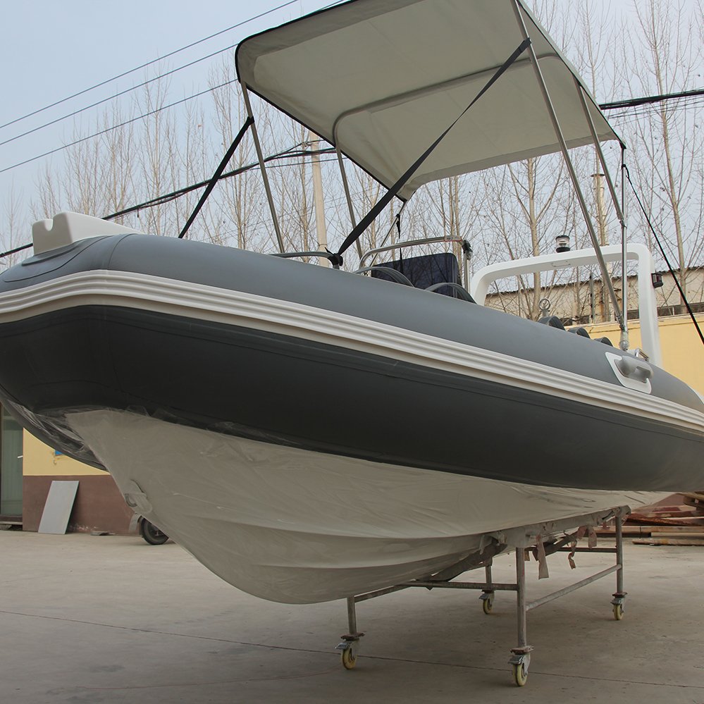 16ft Inflatable Rib 480 PVC Fishing Boat with CE Certificate Outboard Engine Hypalon or PVC Inflatable Boats