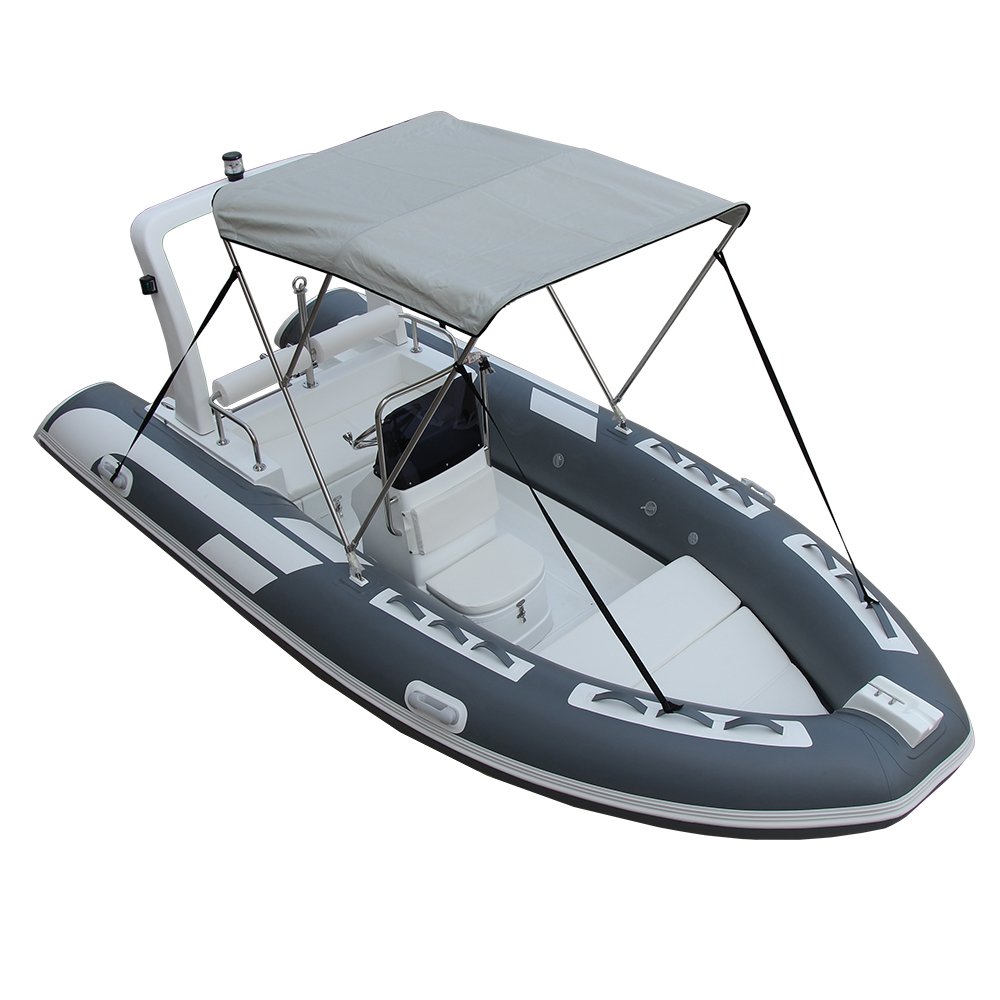 16ft Inflatable Rib 480 PVC Fishing Boat with CE Certificate Outboard Engine Hypalon or PVC Inflatable Boats