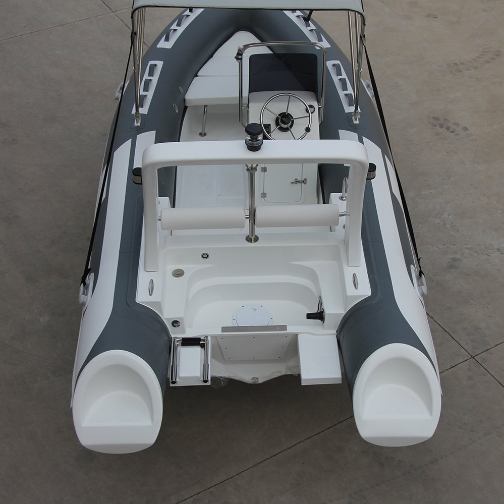 16ft Inflatable Rib 480 PVC Fishing Boat with CE Certificate Outboard Engine Hypalon or PVC Inflatable Boats