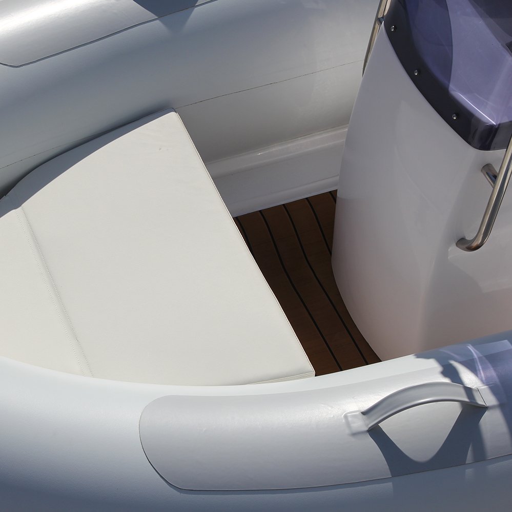 Fiber Glass 3.3m Rib Boat With Outboard Engine and Trailer Rib Boat Hypalon 330