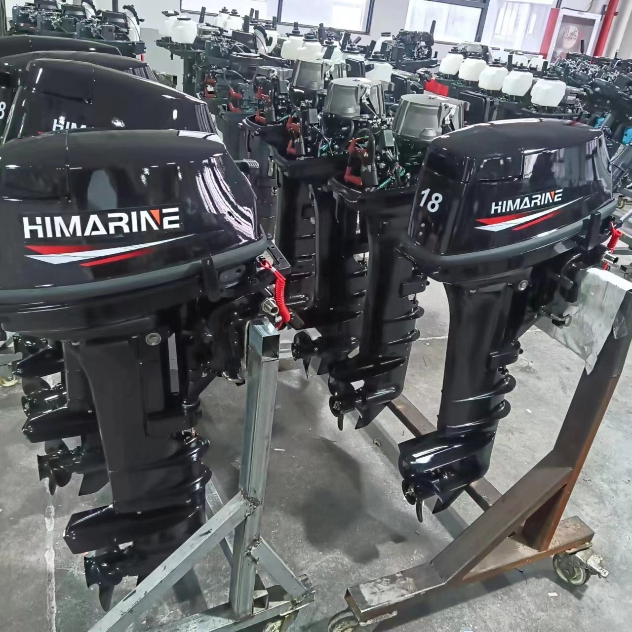 Cheap 18hp 2 Stroke Long Shaft or Short Shaft Outboard Engine Boat Motor Compatible With Tohastu