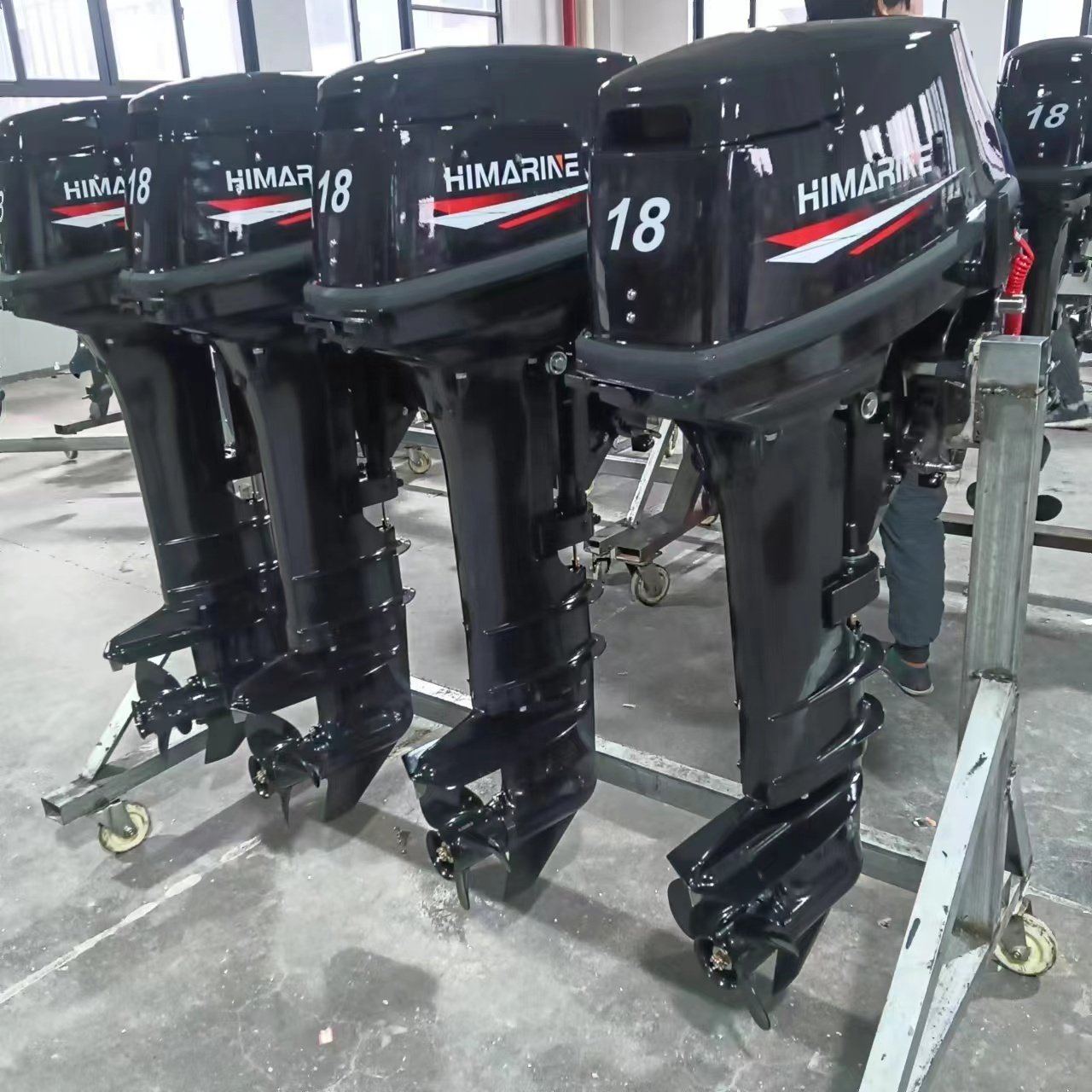 Cheap 18hp 2 Stroke Long Shaft or Short Shaft Outboard Engine Boat Motor Compatible With Tohastu