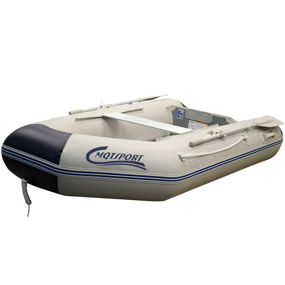 All New 2023 Hot Selling Top Quality Inflatable Boat Fishing Raft with Aluminium Floor Portable Dinghy with Boating Accessories