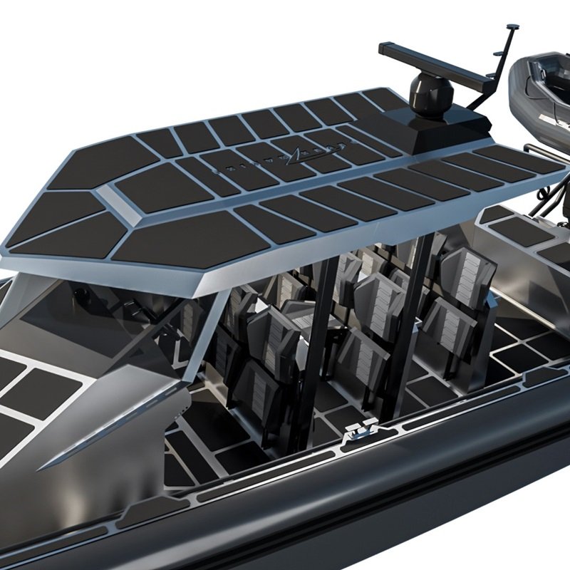 Direct Factory Luxury 38ft Aluminum Boat 11.7m Outboard Engine High Quality Work Fishing Yacht for River Sports Chinese Import