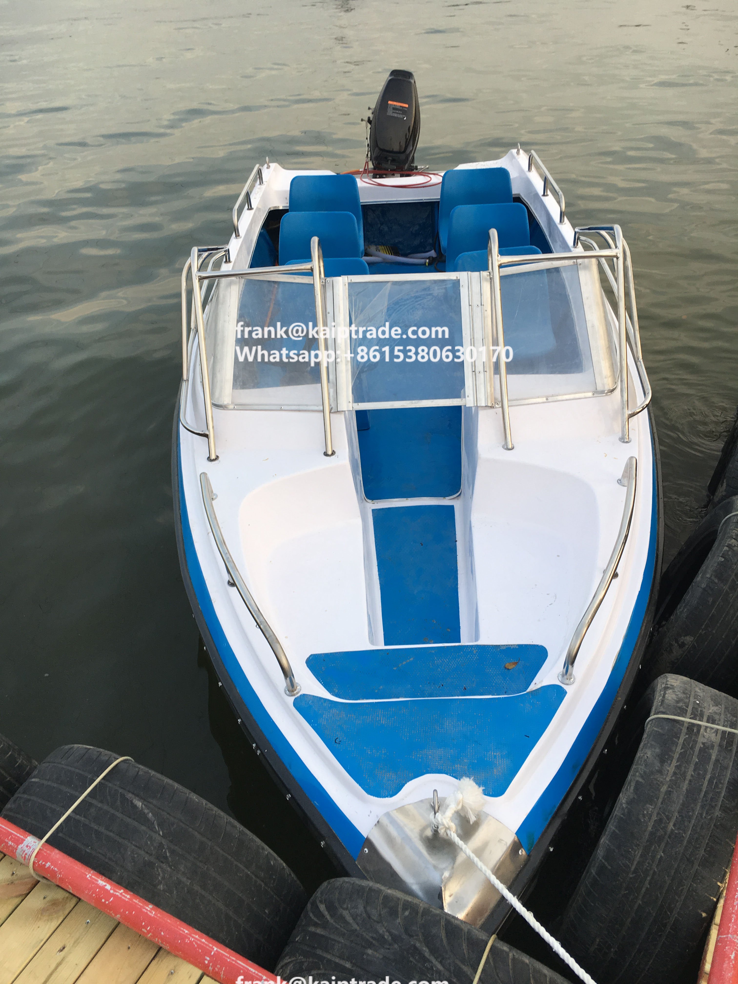 Fiberglass FRP Cheap 6 Person Rc Fast Marine Speed Boat Jet Philippine with Engines