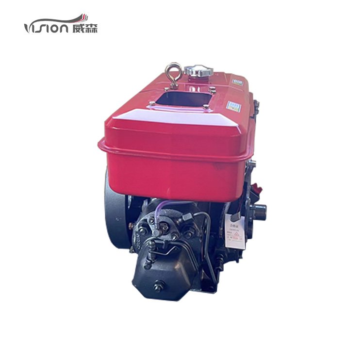 VISION R180 7HP Single Cylinder Horizontal Water Cooled 4-stroke diesel Engine for Portable Agriculture Water Pump