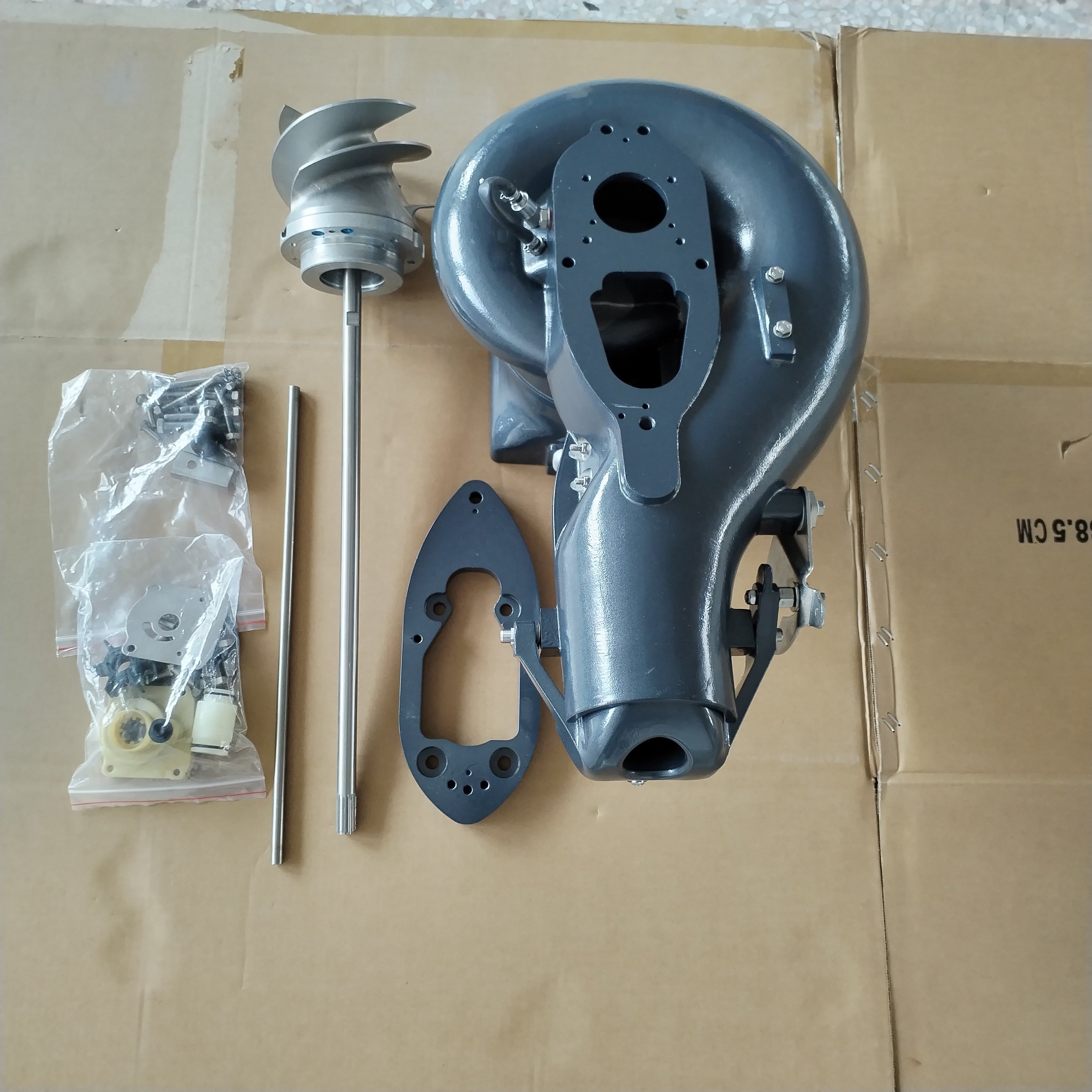 2 Stroke 40HP Water Sports Outboard Motor Water Jet Drive Pump Boat Engines for Fishman