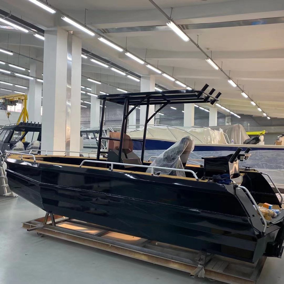 20ft 6m High Speed Fully Welded Family Curise Center Console Aluminum Fishing Boat Craft Boats for Sale Poseidon Boat 3 Years
